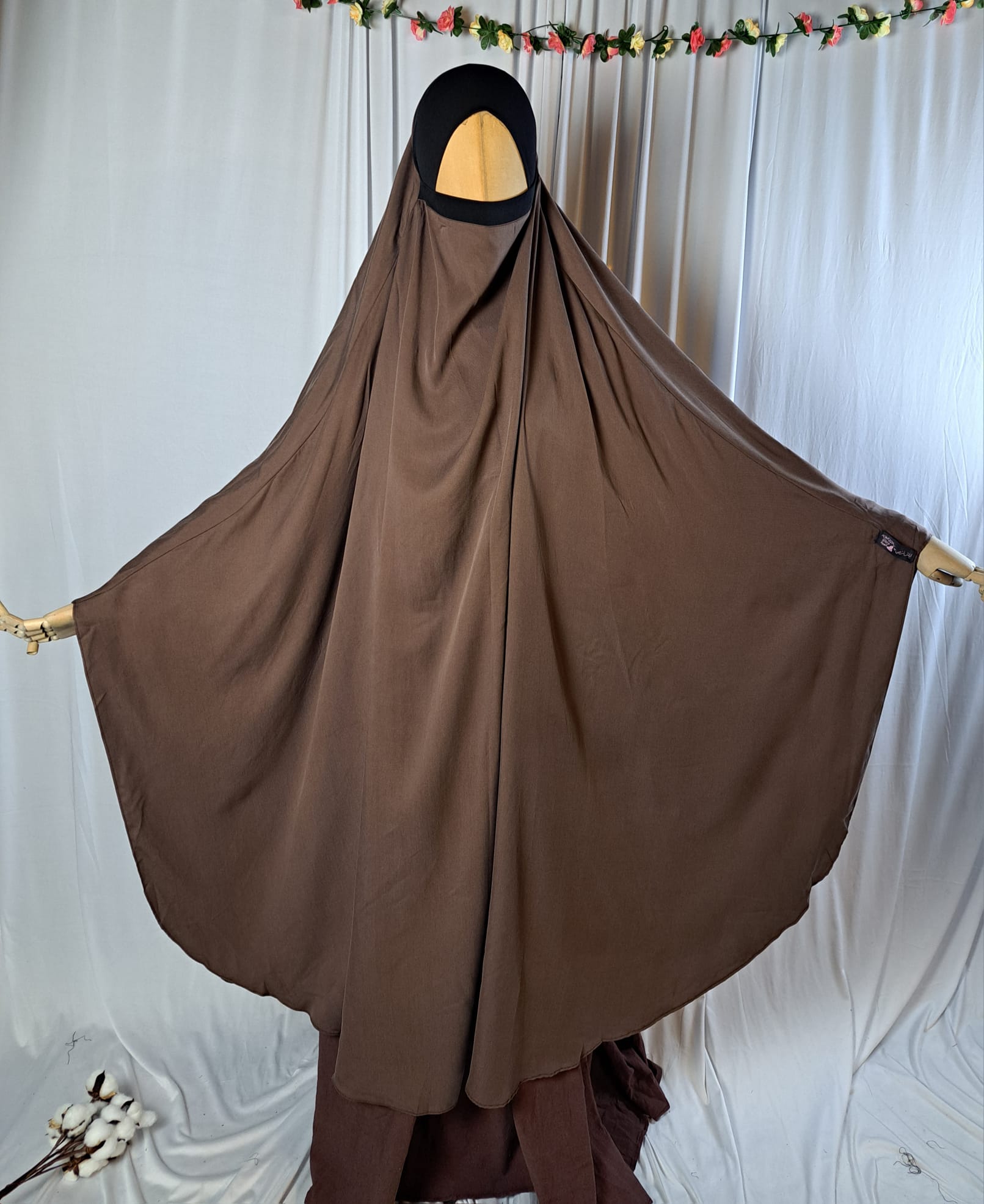 XXL Saliha Soft Tencel Khimar (ohne Umhang)