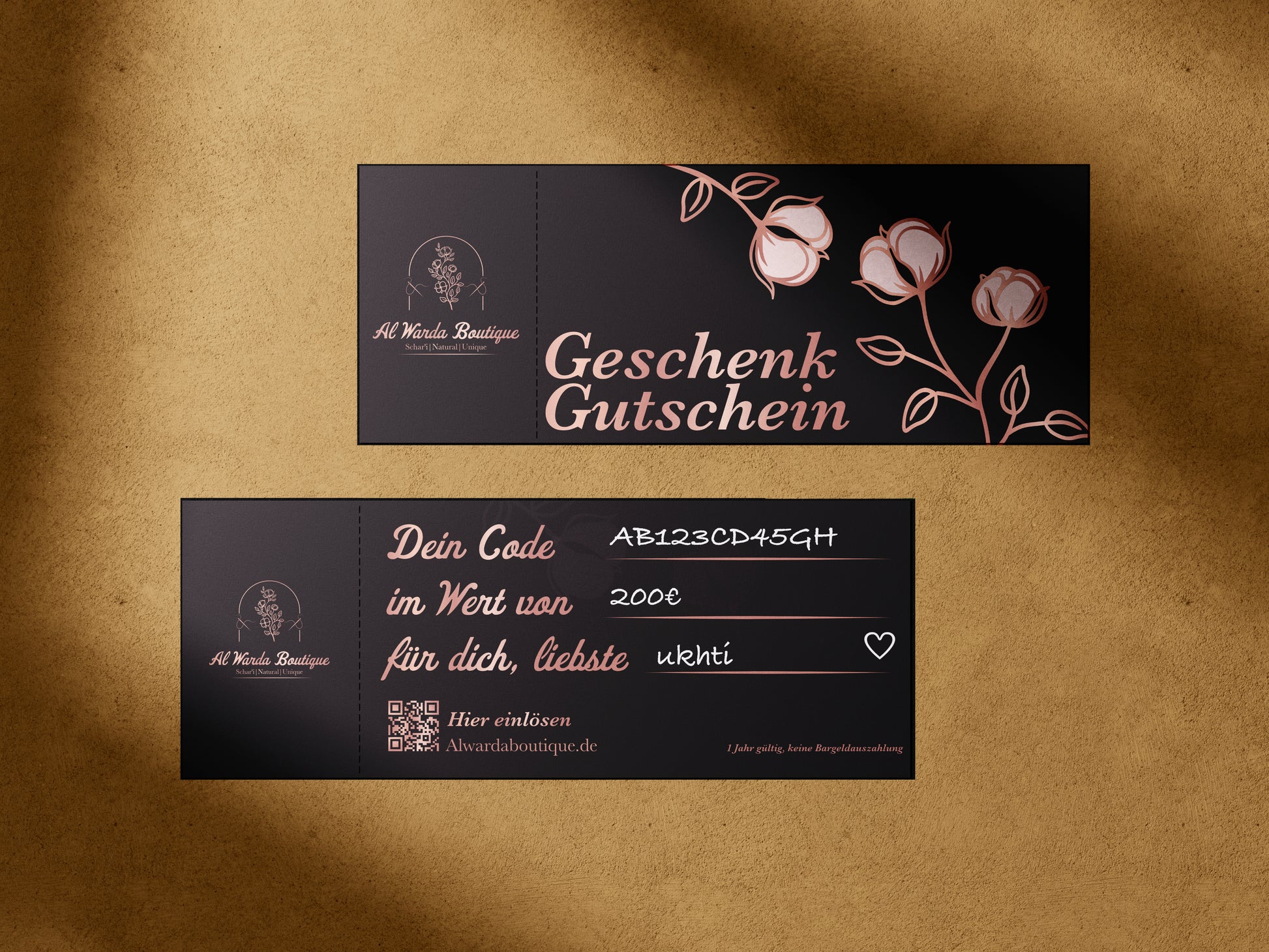 Al Warda Boutique Gutschein