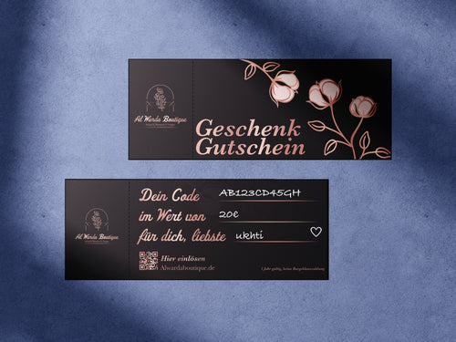 Al Warda Boutique Gutschein