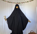 XXL Saliha Cape Khimar Musselin