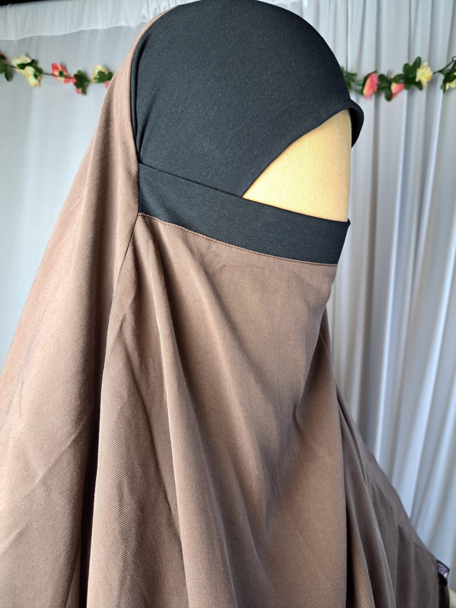 XXL Saliha Soft Tencel Khimar (ohne Umhang)