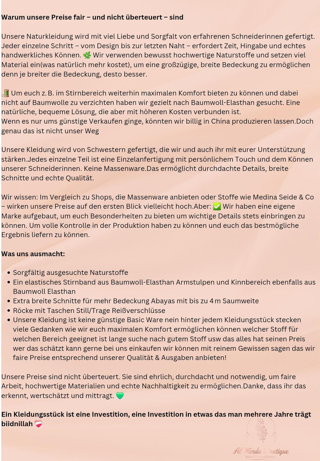 Sirwal Baumwoll-Leinen