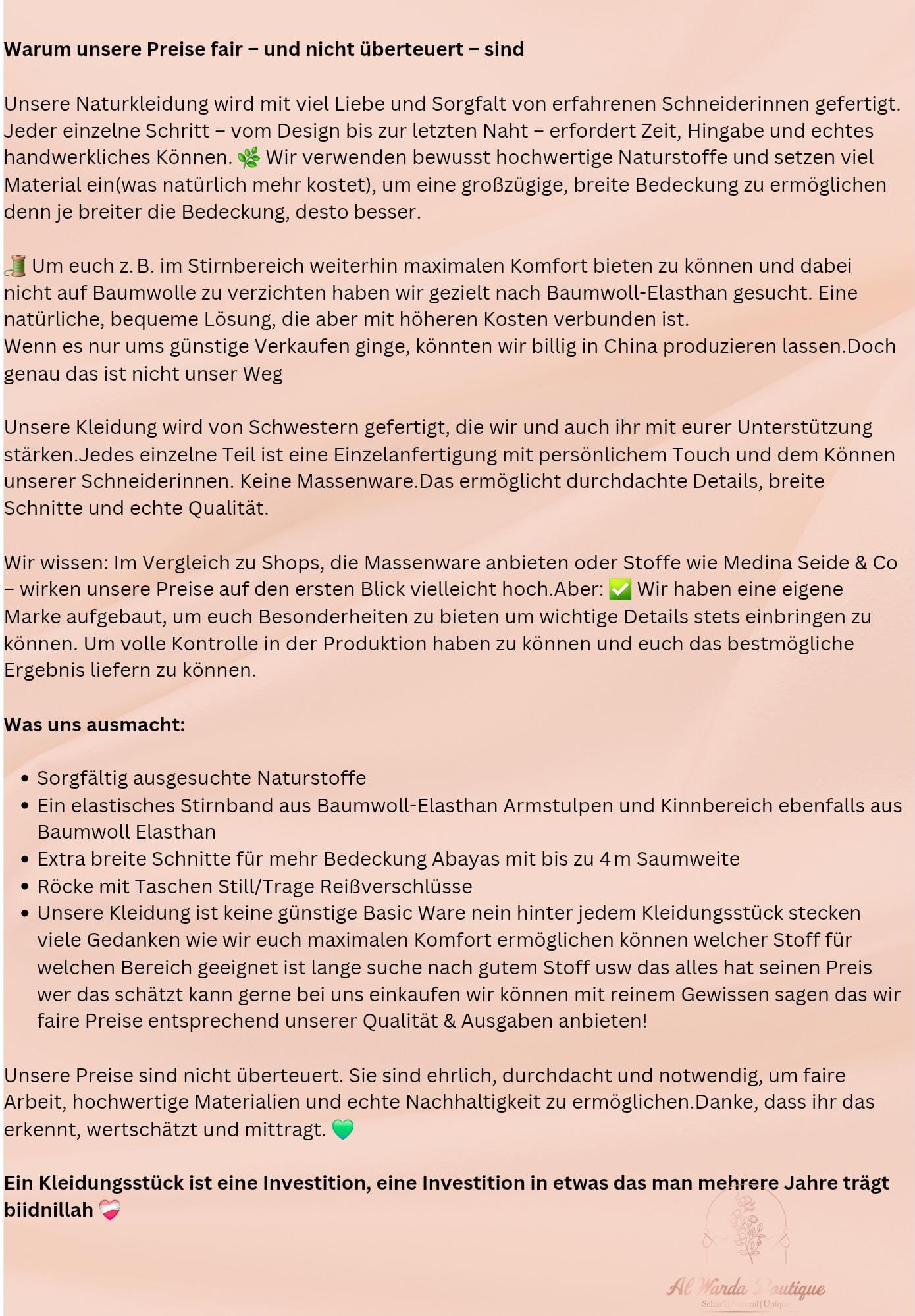 Sirwal Baumwoll-Leinen