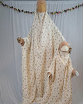 Mama Tochter Musselin Gebetskleid Set