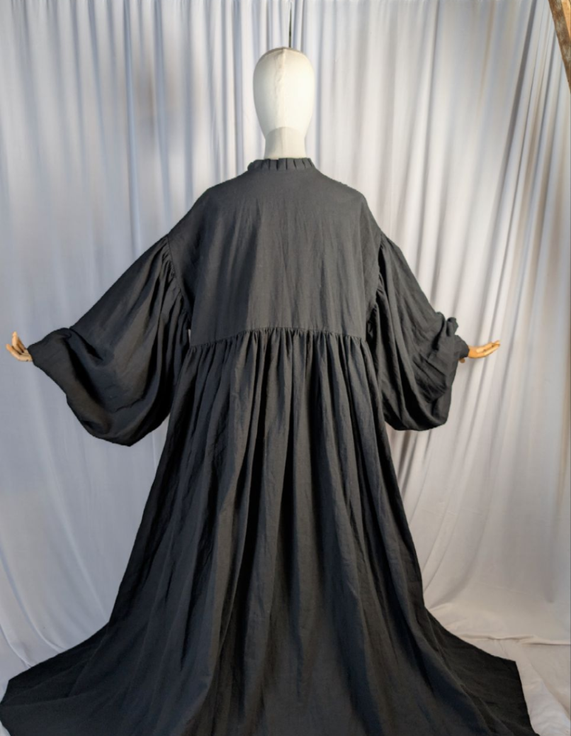 Amira Princess Abaya Baumwoll Leinen