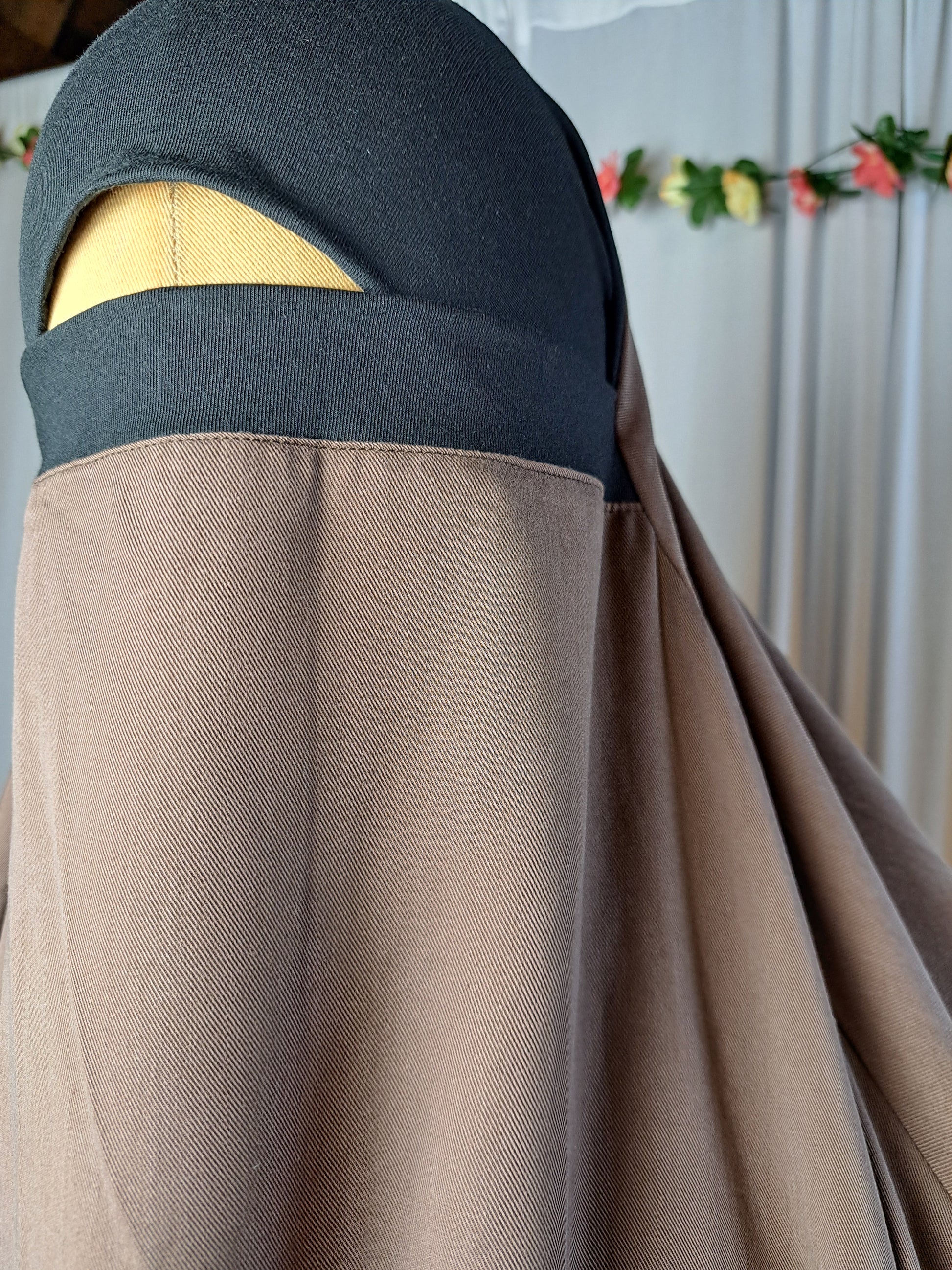 XXL Saliha Soft Tencel Khimar (ohne Umhang)