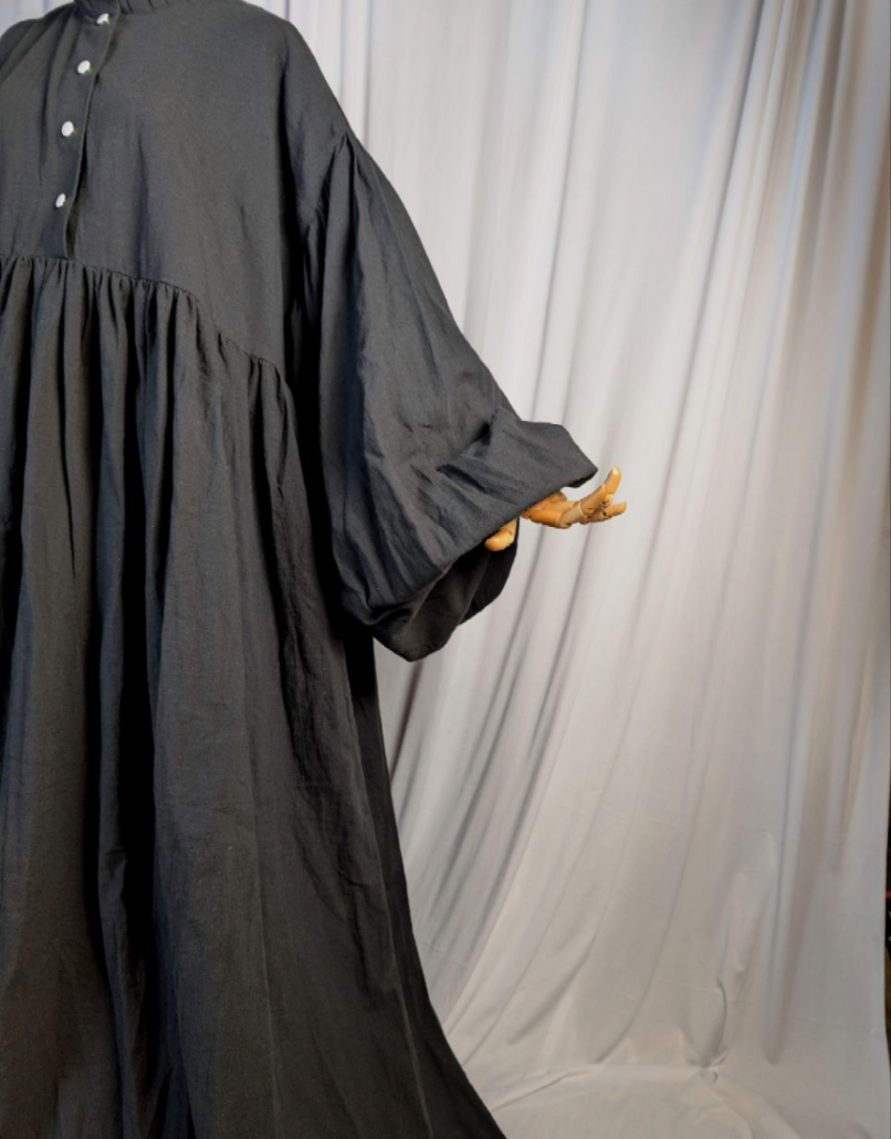 Amira Princess Abaya Baumwoll Leinen