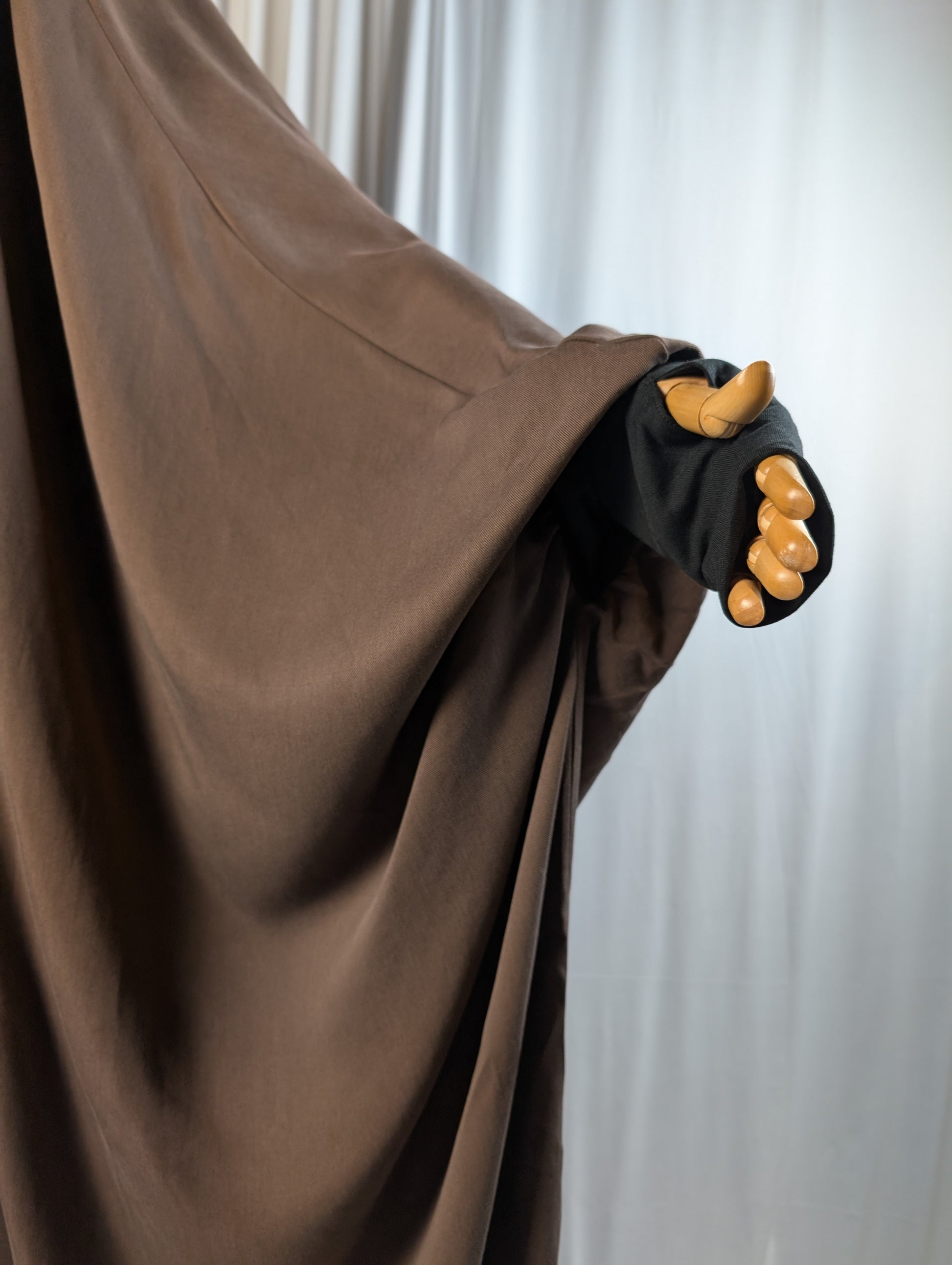 Ummi Tencel Jilbab Set mit breitem und langem Umhang 🍼